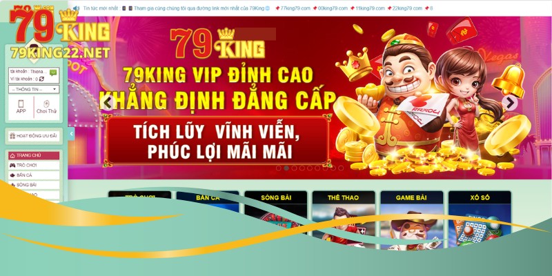 Nguyên nhân khiến cược thủ cần Liên hệ 79King